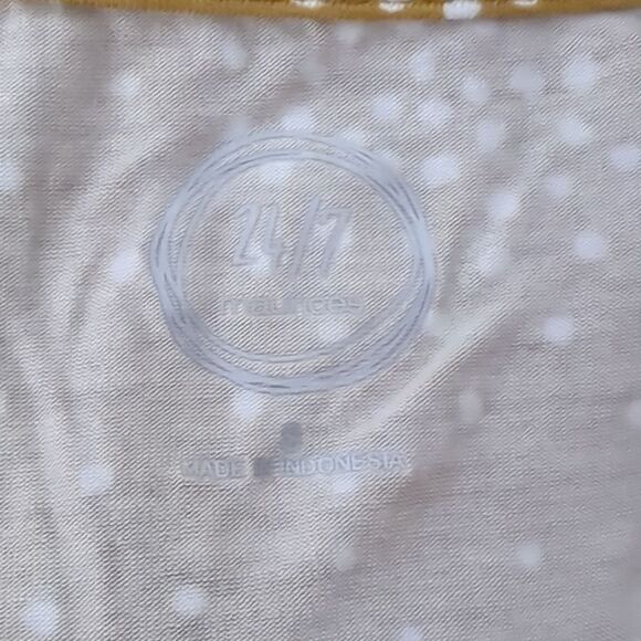 Maurices Camel Short Sleeve Blouse - Picture 4 of 5